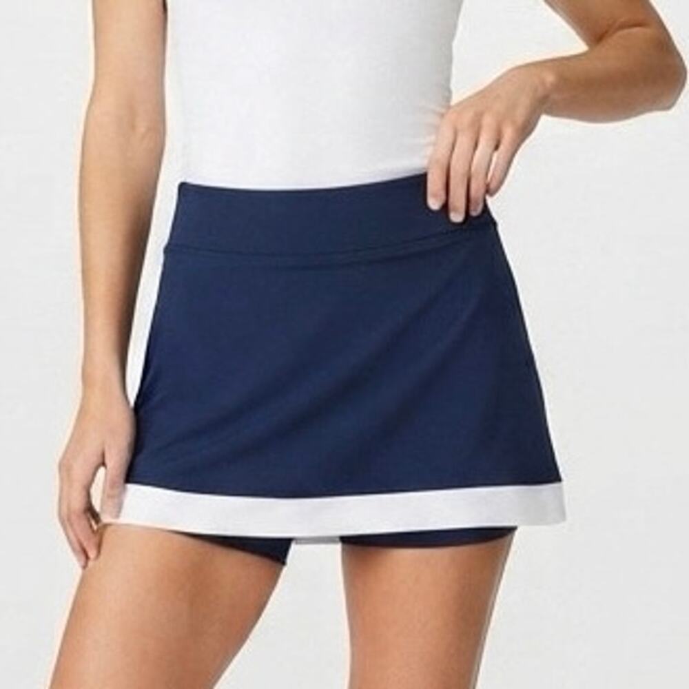 YPB Abercrombie & Fitch SculptLux Athletic Tennis Skort Navy Blue Size M